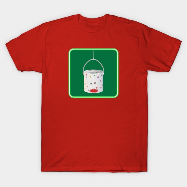 Paint Can Ornament T-Shirt by MTJam productions